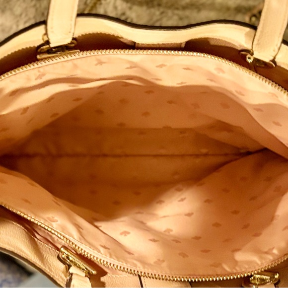 KATE SPADE Warm Pink Pebbled Leather Large Infinite Triple
Compartment Tote Bag - Picture 10 of 13
